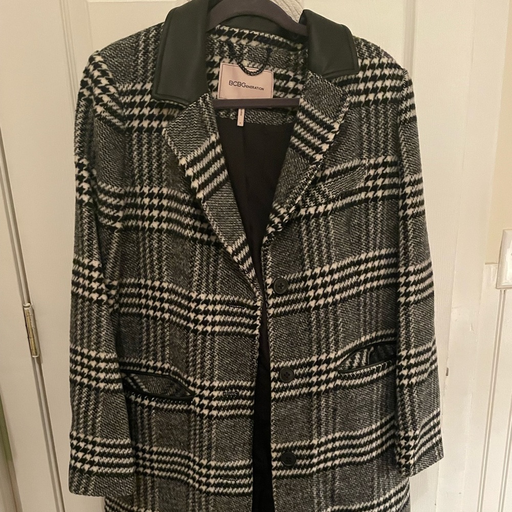 BCBG Winter Plaid Jacket